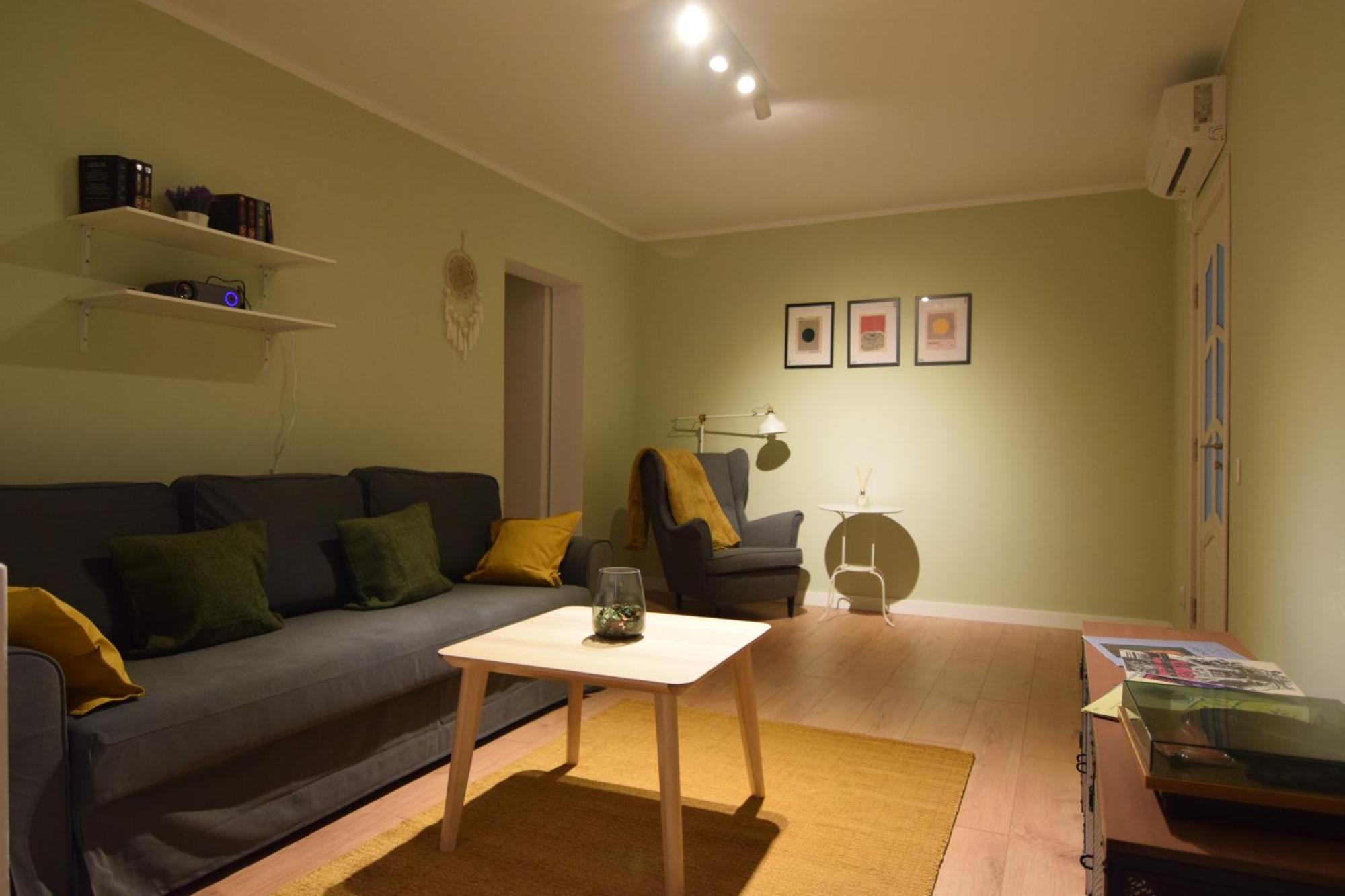Stylish With Video Projector דירה